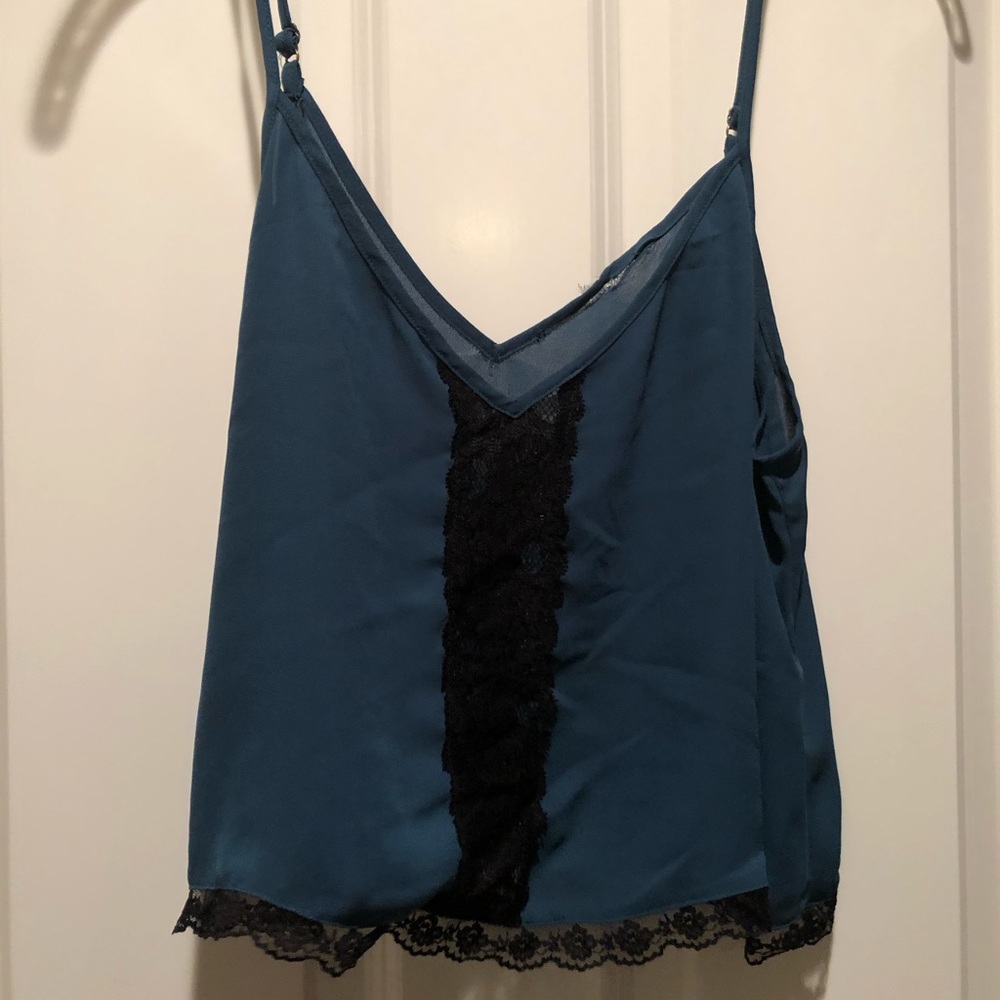 Lace crop top